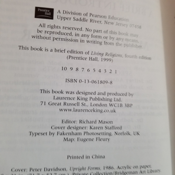🎓BOOK(Theology/Philosophy) Living Religions - Picture 3 of 4